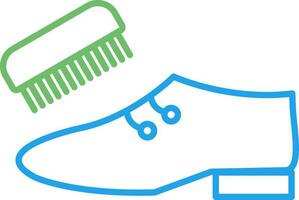 Shoe Polishing Vector Icon