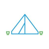 Tent Vector Icon