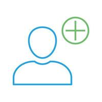 crear icono de vector de usuario