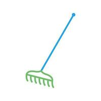 Rake Vector Icon