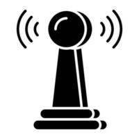 Modern design icon of signal antenna vector