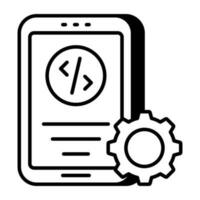 Vector design of mobile software development