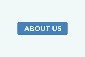 About us button web banner templates. Vector Illustration