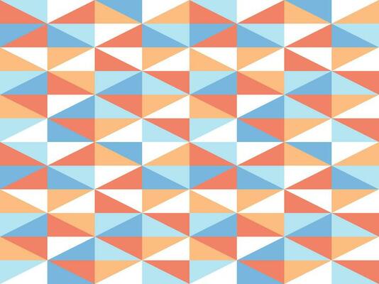 Abstract bauhaus elements shapes seamless background