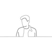 people line art drawing vector