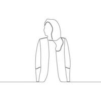 people line art drawing vector