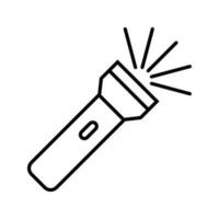 Flashlight Vector Icon