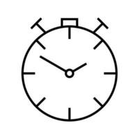 icono de vector de reloj