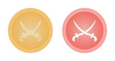 Two Swords Vector Icon