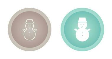 Snowman Vector Icon