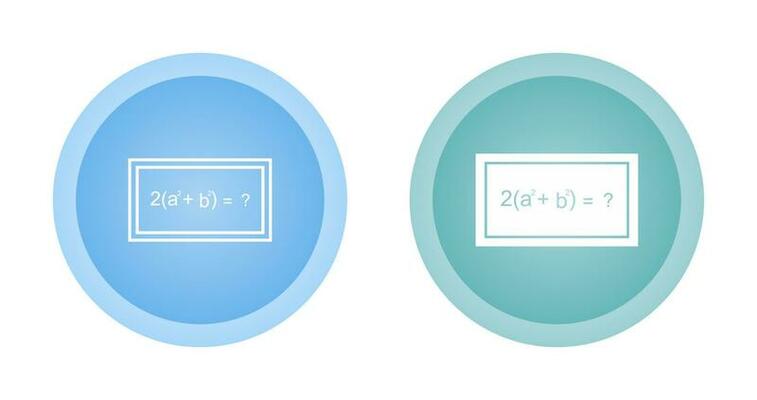 Solving Formula Vector Icon