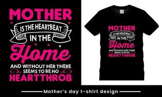 Mothers Day Vector lettering, Creative mothers day typography t-shirt design Mother's day t-shirt design,