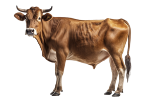 Jersey cow, created with png