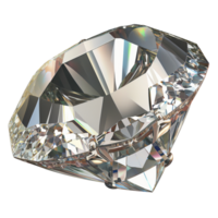 Dazzling diamond, created with png