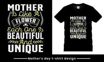 madres día vector letras, creativo madres día tipografía camiseta diseño de la madre día camiseta diseño,