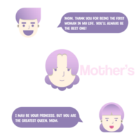 feliz dia de LA MADRE png