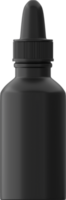 Blank serum bottle skincare. Dropper bottle for mockup. png