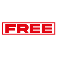 Free Red Stamp on a Transparent Background png