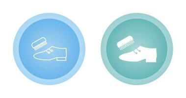 Shoe Polishing Vector Icon