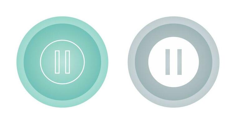Pause Vector Icon