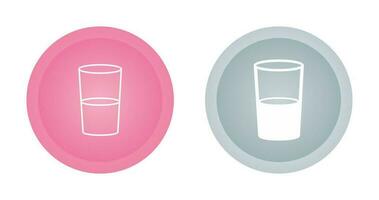 Water Glasses Vector Icon