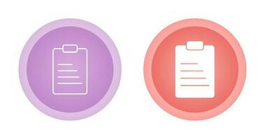 Lab Notes Vector Icon