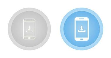 Download To Phone Vector Icon