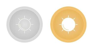 Sun Vector Icon