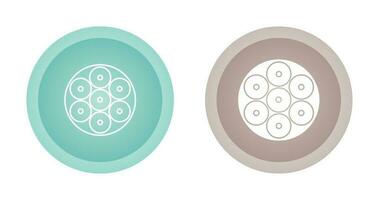 icono de vector de luz led