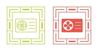 AC Outside Unit Vector Icon
