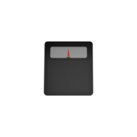 Grey Illustration of Weight Scale Icon 3D style. png