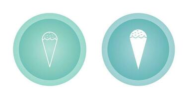 Cone icecream Vector Icon