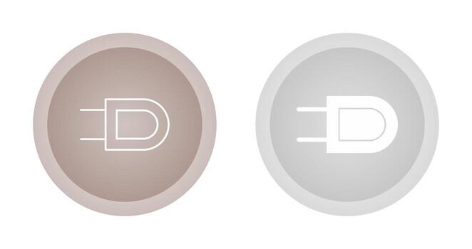 icono de vector de enchufe