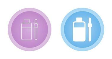 Bottle and Dropper Vector Icon