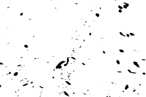 Grunge Punkte und Punkte Textur Hintergrund. abstrakt körnig überlagern. png Grafik Illustration mit transparent Hintergrund.