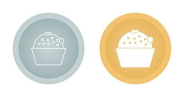 Cup Cake Vector Icon