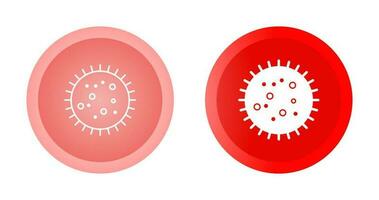 bacterias en icono de vector de diapositiva