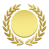 goldene logo-vorlage png