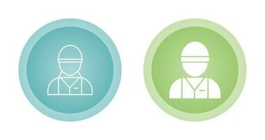 Industry Worker Vector Icon