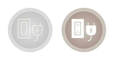 Plug and Socket Vector Icon