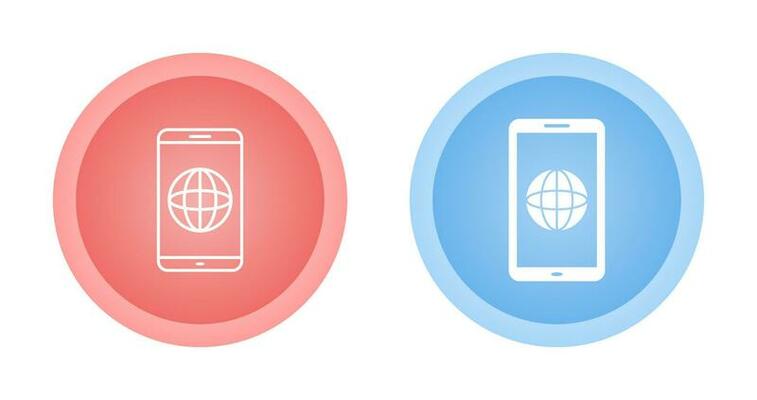 News on Mobile Vector Icon