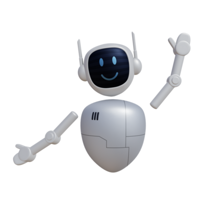 3d robô cabeça personagem 23404903 PNG