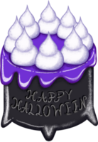 Halloween thème gâteau png