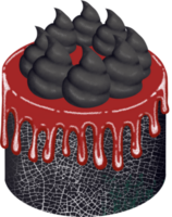 Halloween tema torta png