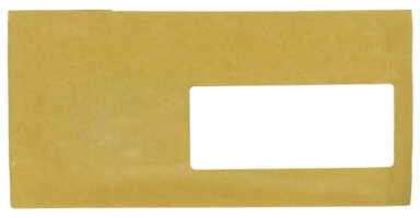 letter envelope holed label transparent PNG