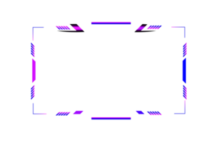 Live stream gaming panel design png
