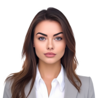 Business woman isolated. Illustration png