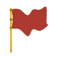 mål röd flagga ikon png