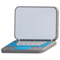 computer portatile dell'illustrazione 3d png