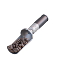 3d illustration coffee scoop png
